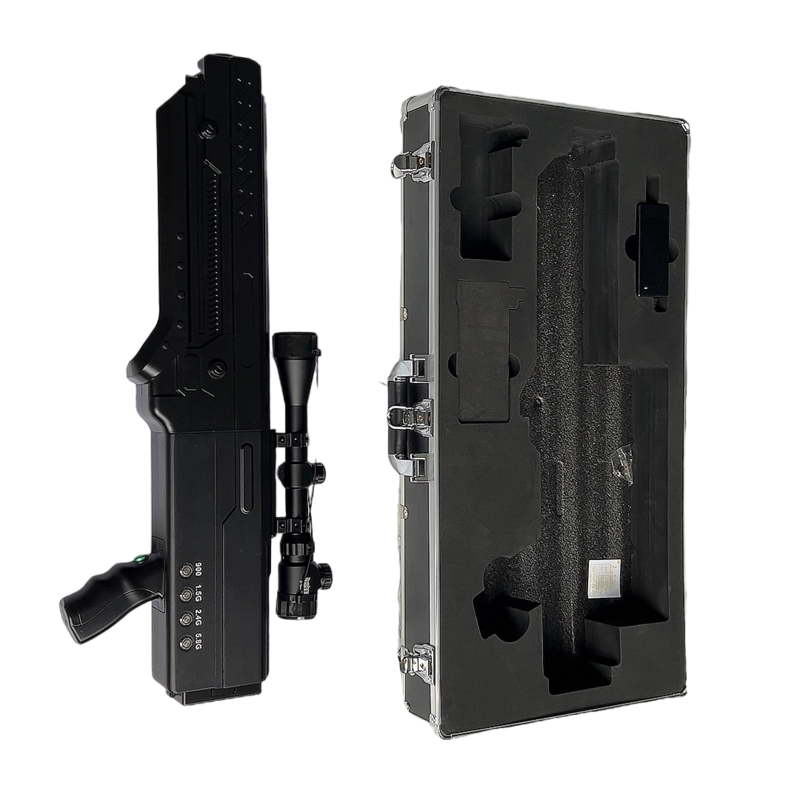  乌审手持便携式枪型低空防御反制四通道A型